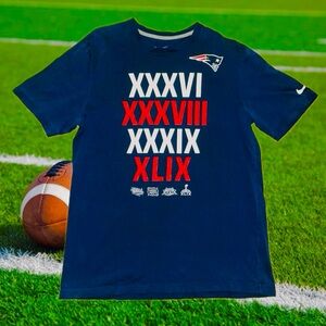 NFL New England Patriots Super Bowl shirt